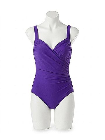 Miraclesuit Sanibel Underwire One Piece in Violet (view 1)