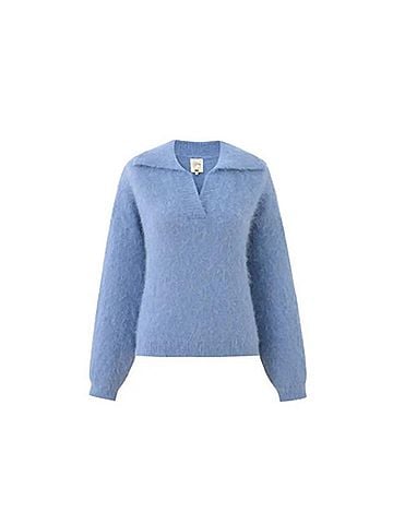 FRNCH Josse Sweater in Bleu Jean (view 1)