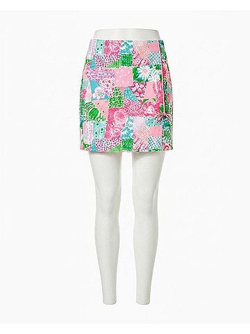 Lilly Pulitzer La Costa Mini Skort in Multi Crazy Quilt (view 1)