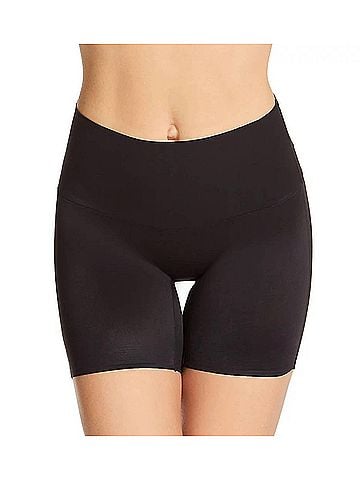 Miraclesuit Comfy Curves Waistline Bike Pants in Black (view 2)