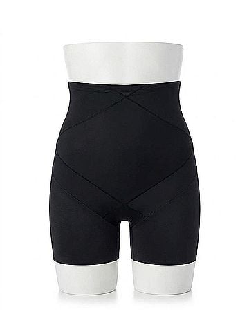 Miraclesuit Instant Tummy Tuck Hi-Waist Shorts in Black (view 1)