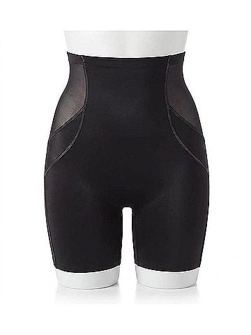 Miraclesuit Fit And Firm Hi Waist Bike Pants in Black (view 1)