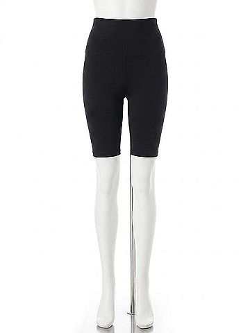 Miraclesuit Tummy Control Shaping Bike Shorts in Black (view 1)