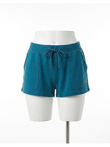Champion Campus French Terry Shorts in Blue (view 1)
