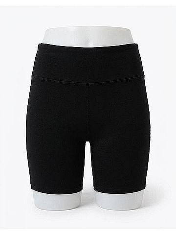 Champion Women's Champion Authentic Bike Shorts Script in Black (view 1)