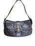 Coach 100% Leather Black Silver Shoulder Bag One size - photo 1