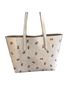 Coach 100% Leather Print Multi Color Tote One size - photo 2