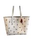 Coach 100% Leather Print Multi Color Tote One size - photo 1
