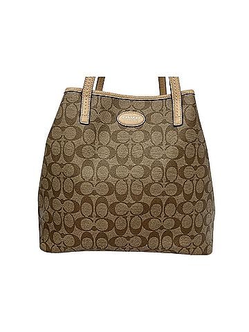 Coach Metro City Canvas Leather Tote (view 1)