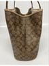 Coach Print Brown Leather Tote One size - photo 3