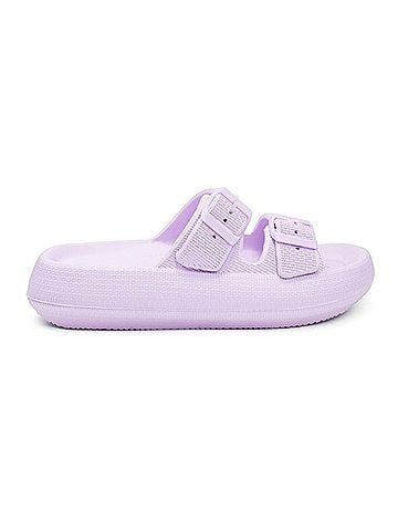 Spring Step Women's Bubbles Slide Sandal in Lilac (view 1)