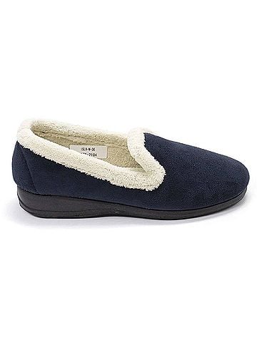 Spring Step Women's Isla Slip On Slipper in Navy (view 1)