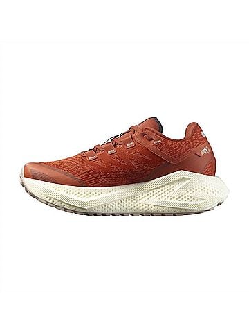 Salomon Women's Aero Glide 3 Grvl Running Shoes in Burnt Ochre/Vanilla Ice/ Etherea (view 2)