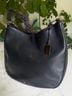 Coach 100% Leather Floral Black Hobo One size - photo 5