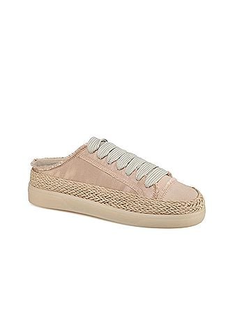 J/Slides Women's Henlen Slip-On Sneakers in Champagne (view 1)
