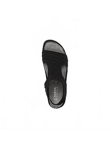 Naot Women's Kawhia Sandals in Black Knit (view 2)