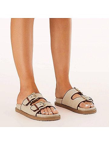 Billini Women's Tenley Sandals in Natural Raffia (view 2)
