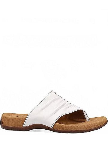 Taos Women's Gift 2 Thong Sandal in White (view 2)