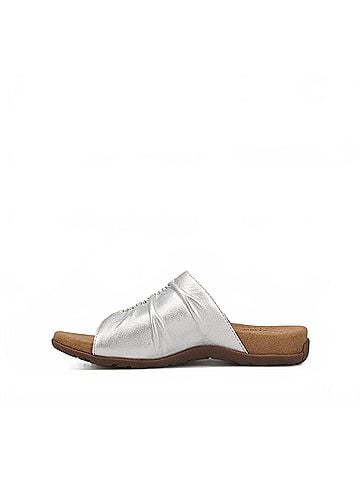 Taos Women's Gift 2 Comfortable Leather Sandal in Silver (view 2)