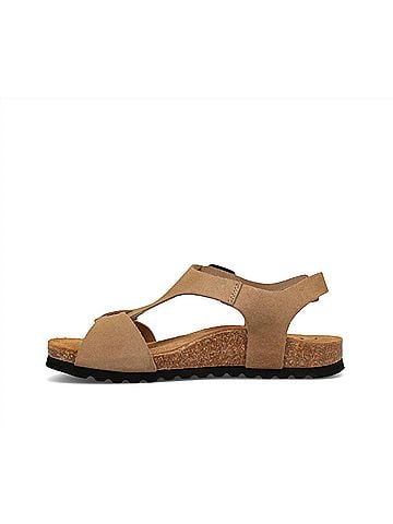 Taos Women's Mvp Sandals in Oat Suede (view 2)