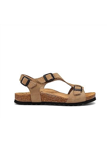 Taos Women's Mvp Sandals in Oat Suede (view 1)