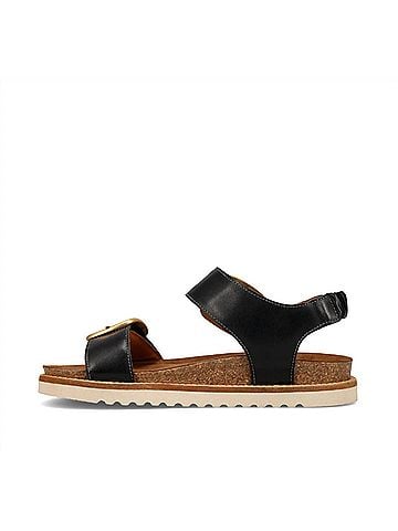 Taos Women's On The Double Sandals in Black (view 2)