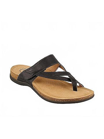 Taos Women's Perfect Sandals in Black (view 2)