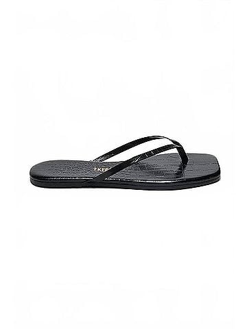 TKEES Women's Lily Sandals in Sable Croc (view 1)