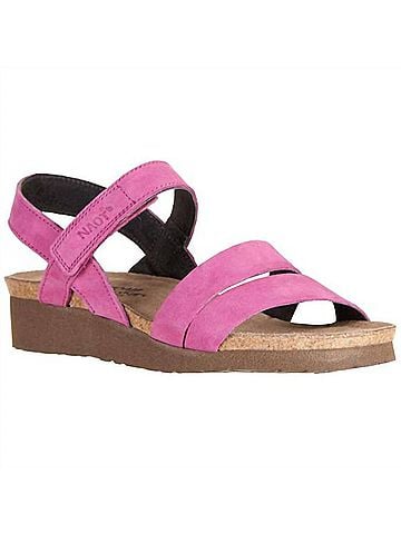 Naot Women's Kayla Sandal in Pink Plum Nubuck (view 1)