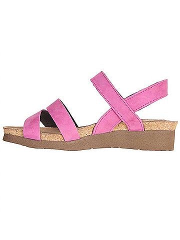 Naot Women's Kayla Sandal in Pink Plum Nubuck (view 2)
