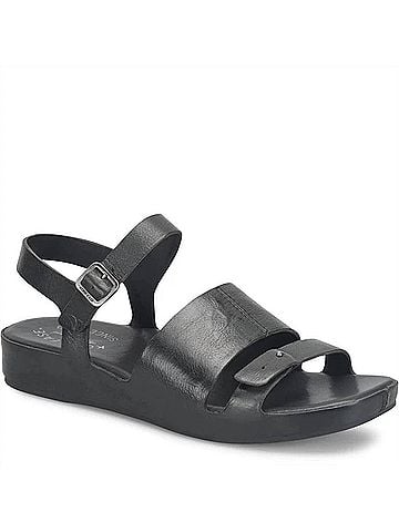 Kork-Ease Women's Mona Sandals in Black (view 2)