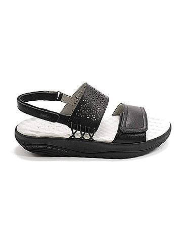 Jambu Women's Alba Non-Slip Sandals in Black (view 1)