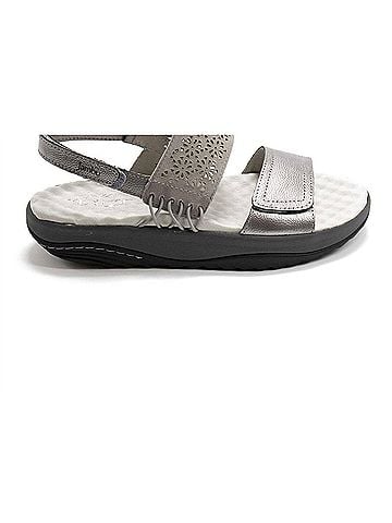 Jambu Women's Alba Non-Slip Sandals in Gun Metal (view 1)