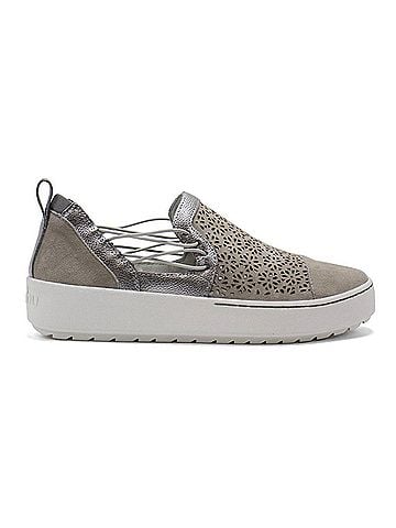 Jambu Women's Erin Slip On Shoes in Grey (view 1)