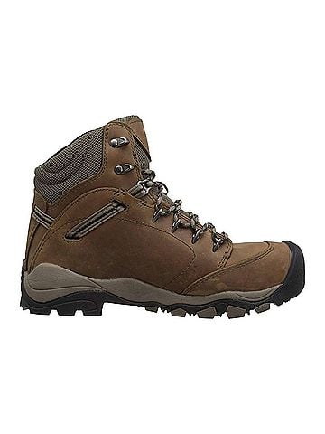Keen Women's Canby Aluminum Toe Waterproof Hikers in Shitake (view 1)