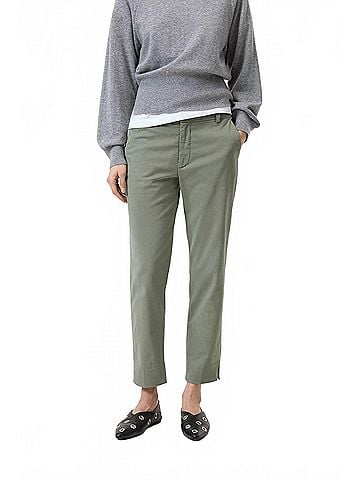 Closed Sonnett Slim Pants in Faded Green (view 2)