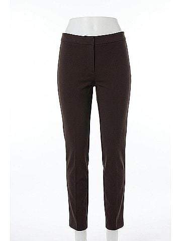 Joseph Ribkoff Classic Tailored Slim Trousers in Mocha (view 1)