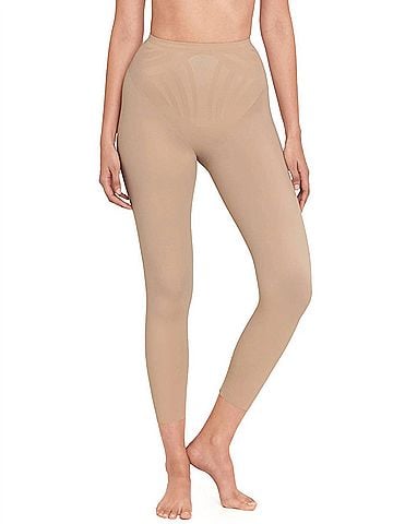 Miraclesuit Modern Miracle Shaping Leggings in Beige (view 2)