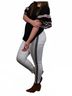 Umgee Animal Print White Leopard Pants in White Size 1X - photo 2