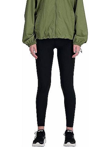 New Balance Sleek Pocket High Rise Legging 27 in Black (view 2)