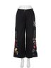 Johnny Was Graphic Black Drawstring Hem Cargo Pant in Malory Size XL - photo 1