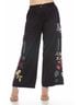 Johnny Was Graphic Black Drawstring Hem Cargo Pant in Malory Size XL - photo 2