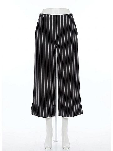 Lyssé Ava Cropped Palazzo Pant in Over And Over Line (view 1)