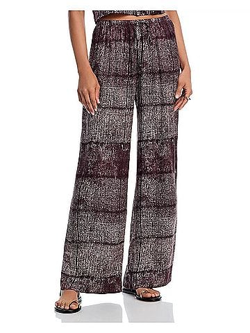 Bella Dahl Wide Leg Pants in Asilah Textured Prnt (view 2)