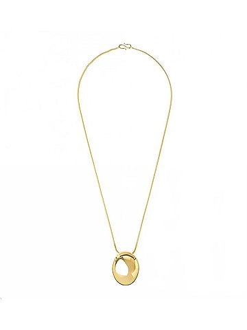 Lie Women's Julia Necklace in Gold (view 1)