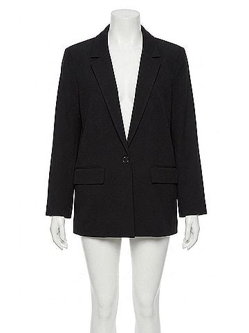 Z Supply Do It All Relaxed Blazer in Black (view 1)