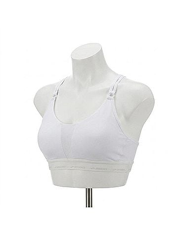 Brooks Plunge 3.0 Sports Bra in White (view 1)