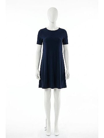 Joseph Ribkoff Casual A-Line Dress With Pockets in Midnight Blue (view 1)
