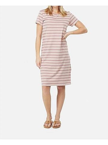 Patagonia Regenerative Organic T-Shirt Dress in Sunset (view 2)
