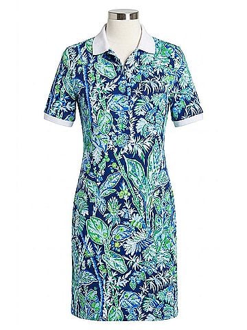 Gretchen Scott Designs Serve It Up Dress in Navy (view 1)